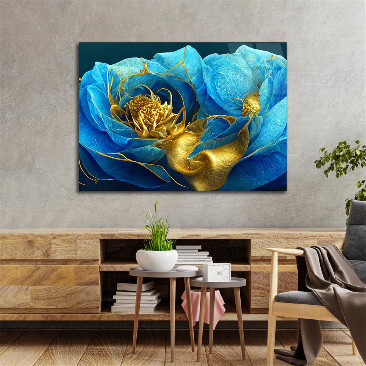 Horizontal Art-Themed Tempered Glass Wall Art 560