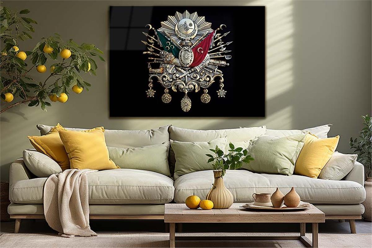 Tempered Glasss Wall Arts National-Themed