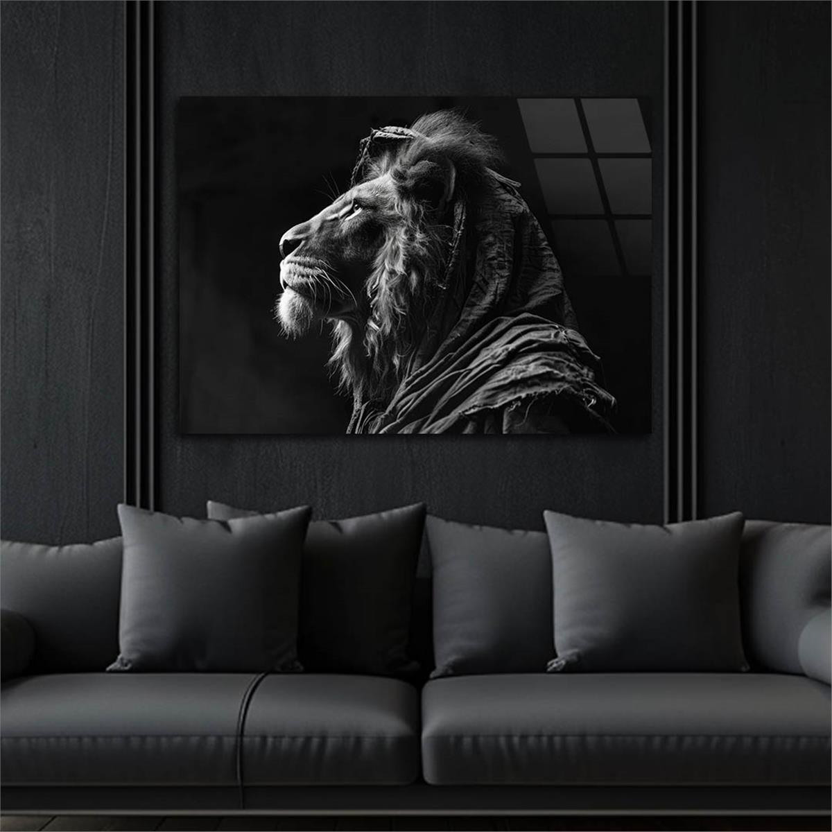 Yatay Doğa Temalı Cam Tablo 459