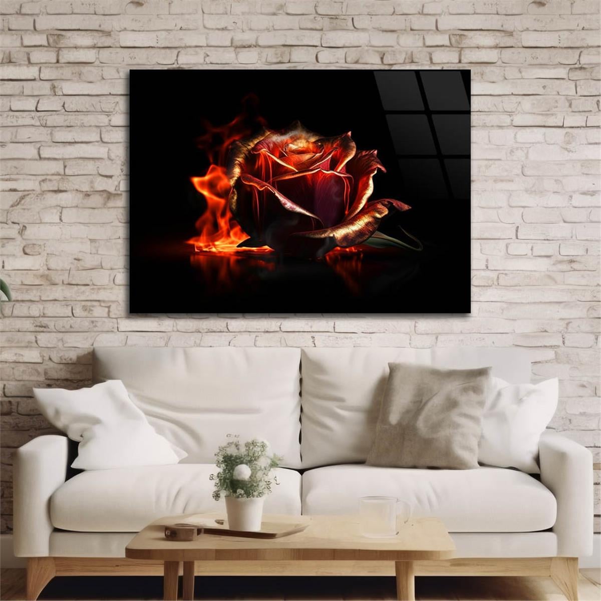 Sanat Temalı Cam Tablo 482