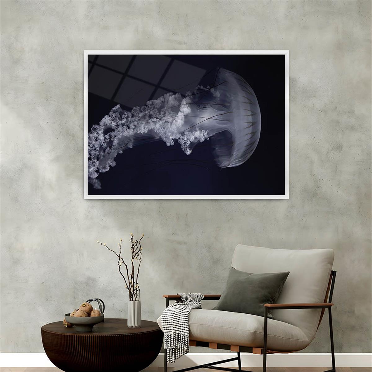 Alüminyum Çerçeveli Sanat Temalı Cam Tablo 061