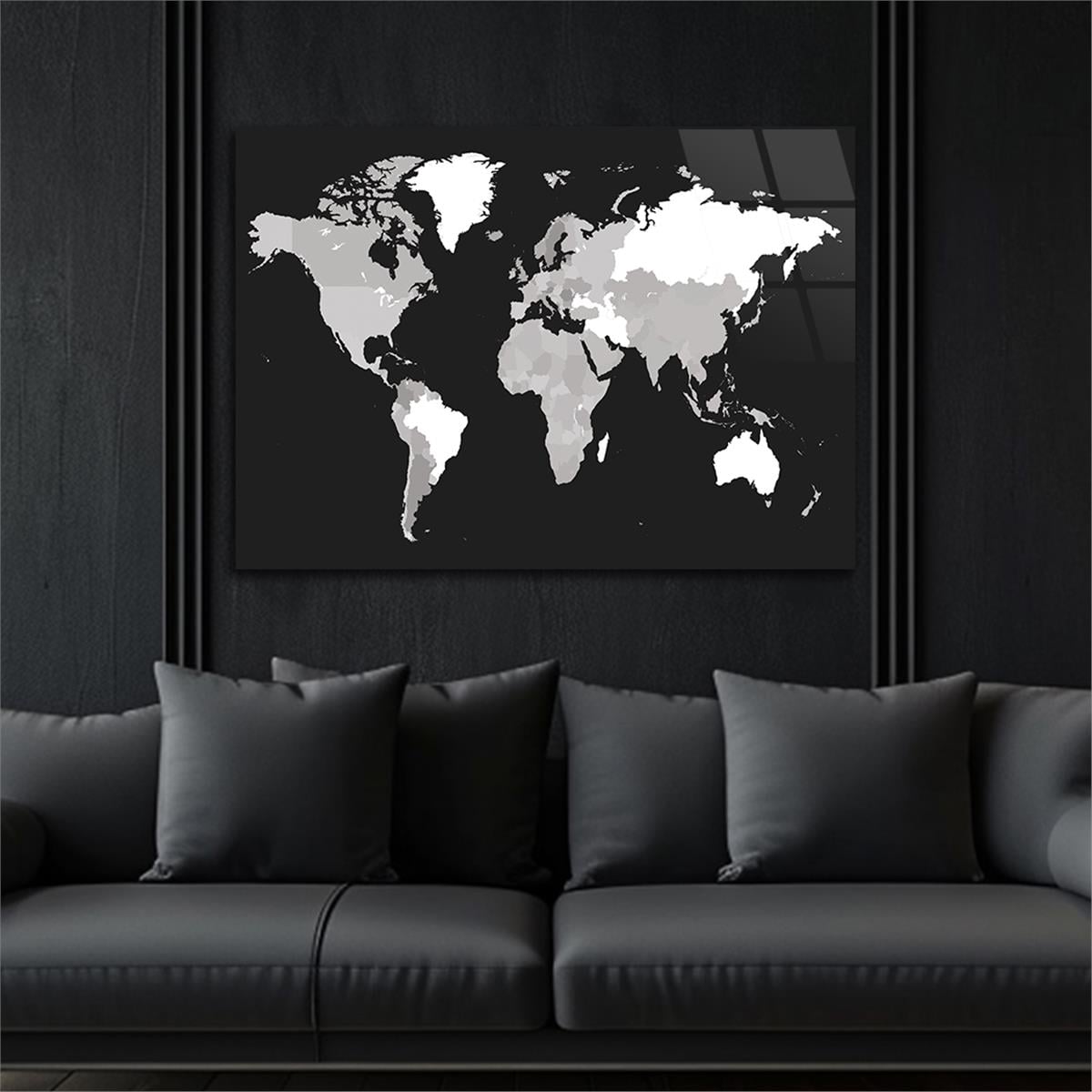 Horizontal National-Themed Tempered Glass Wall Art 76