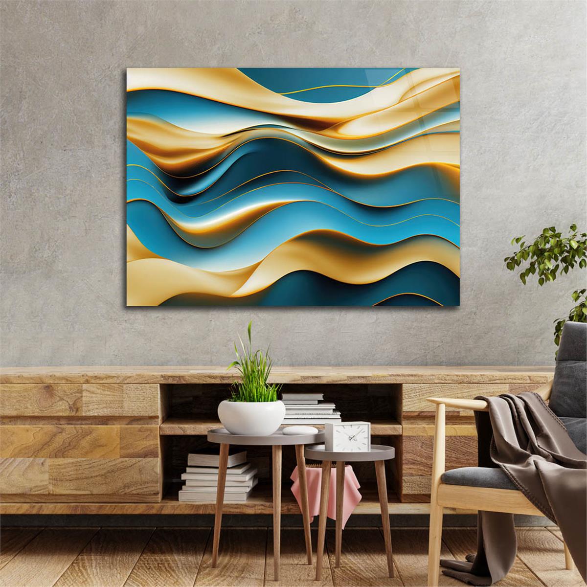Sanat Temalı Cam Tablo 309