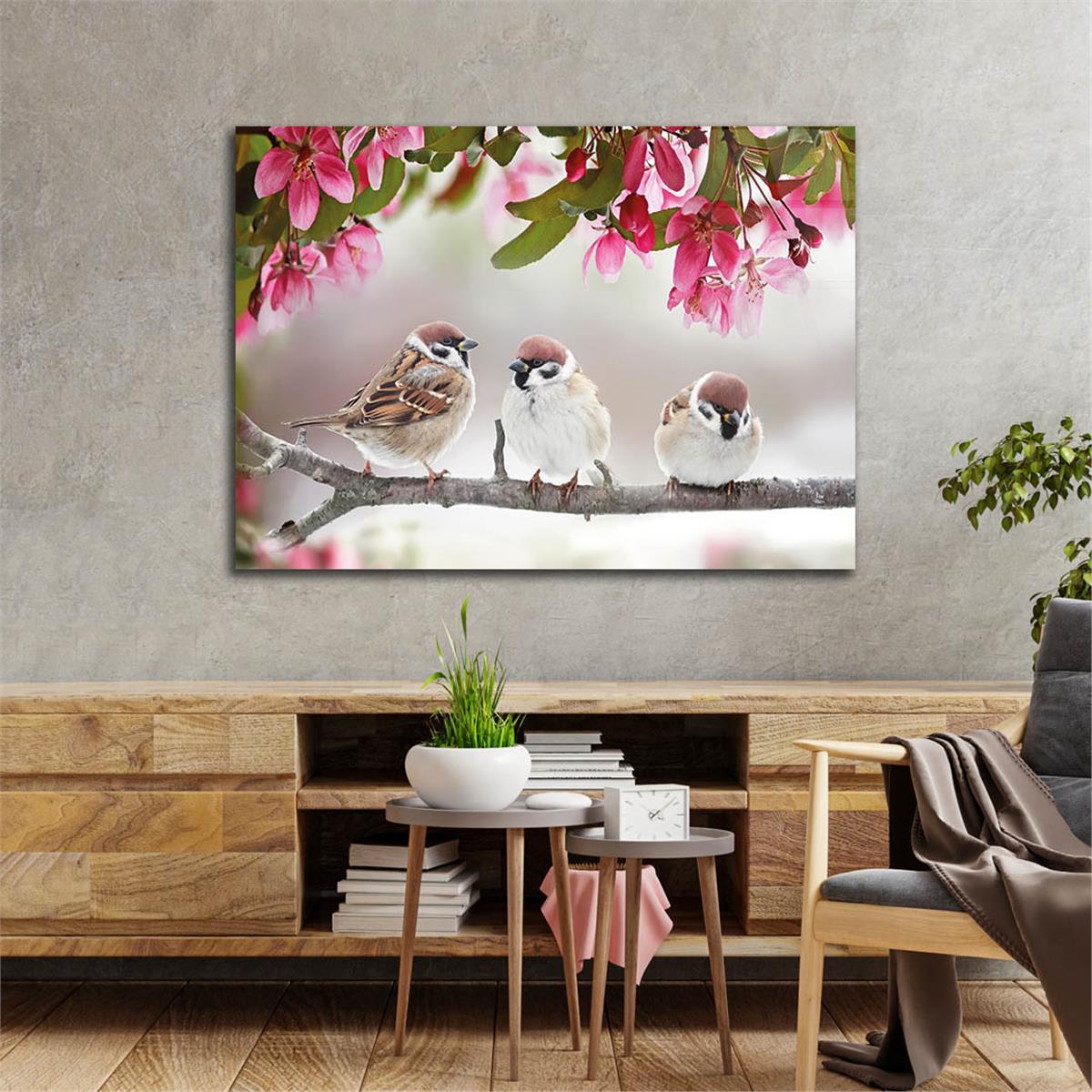 Tempered Glasss Wall Arts Natured-Themed