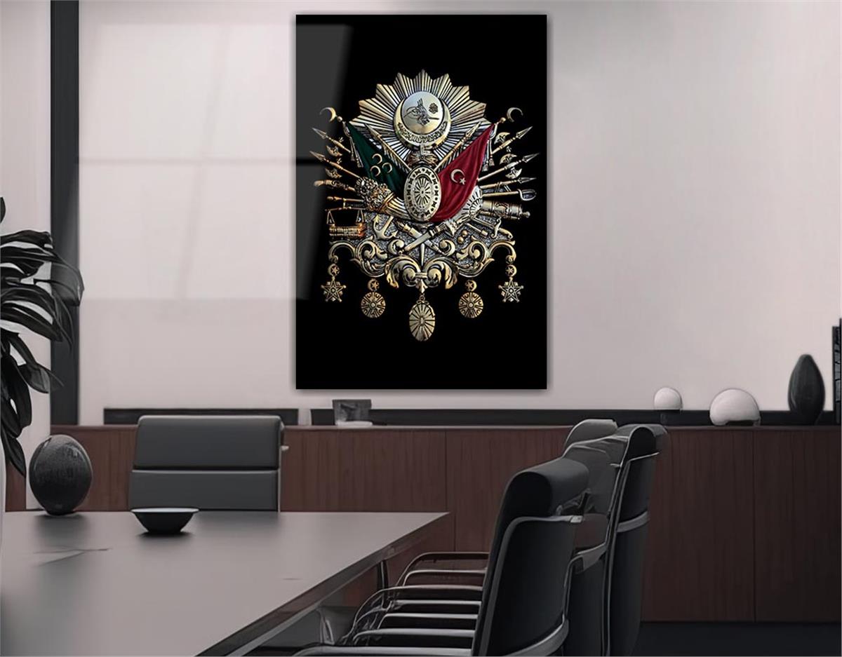 Tempered Glasss Wall Arts National-Themed