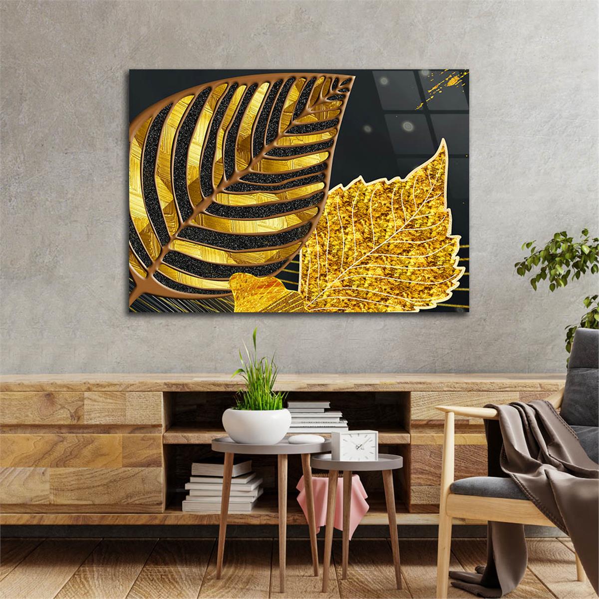 Horizontal Art-Themed Tempered Glass Wall Art 367