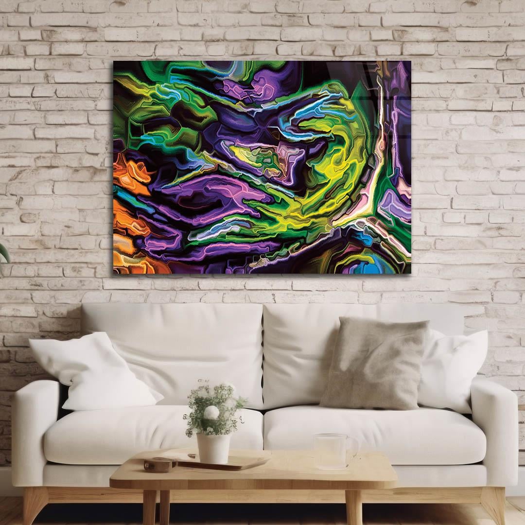 Tempered Glasss Wall Arts Art-Themed