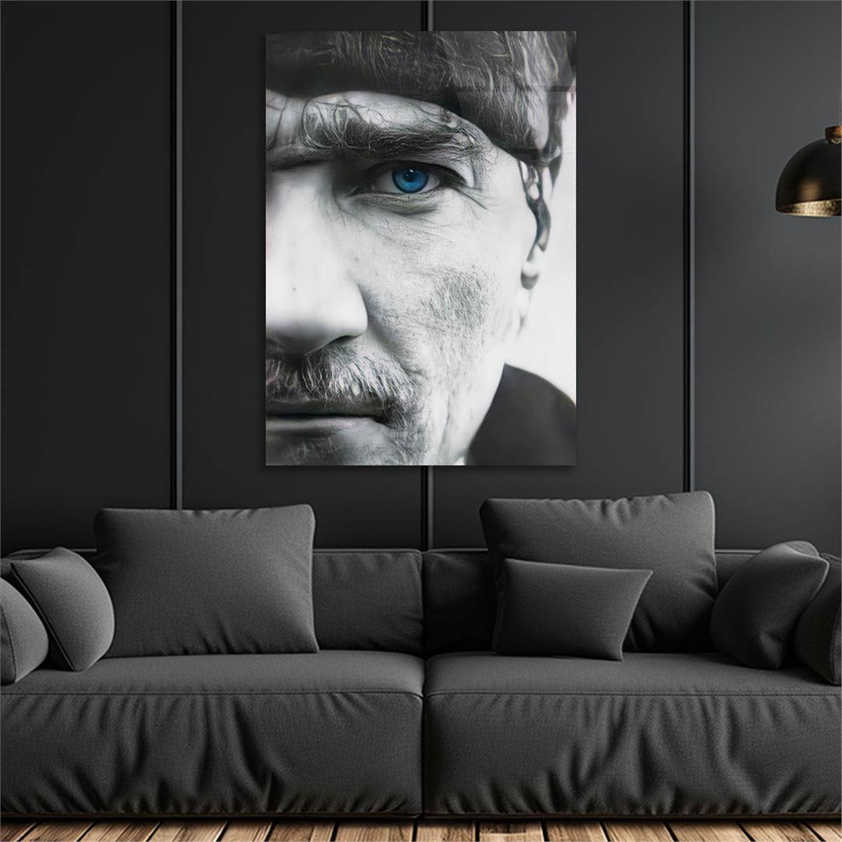MUSTAFA KEMAL ATATÜRK Tempered Glasss Wall Art