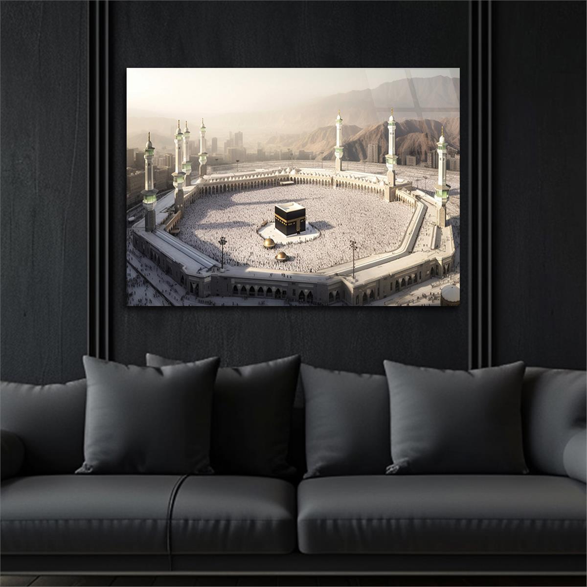 Horizontal Religious-themed Tempered Glass Wall Art 145