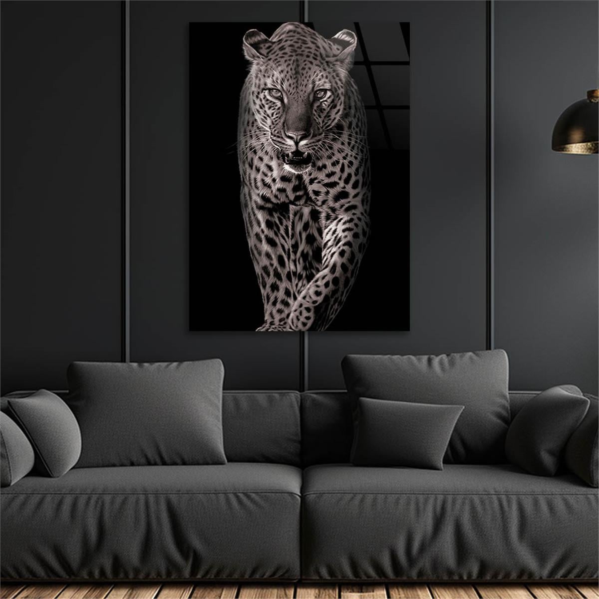 Tiger Tempered Glass Wall Art