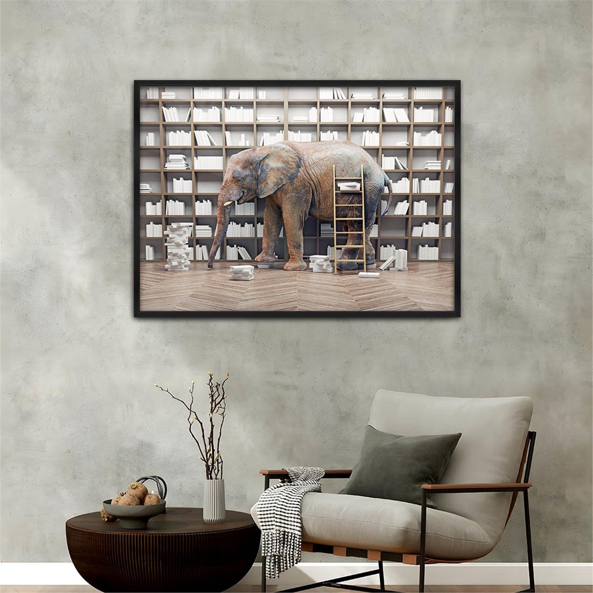 Aluminum-Framed Natured-Themed Tempered Glass Wall Art 162