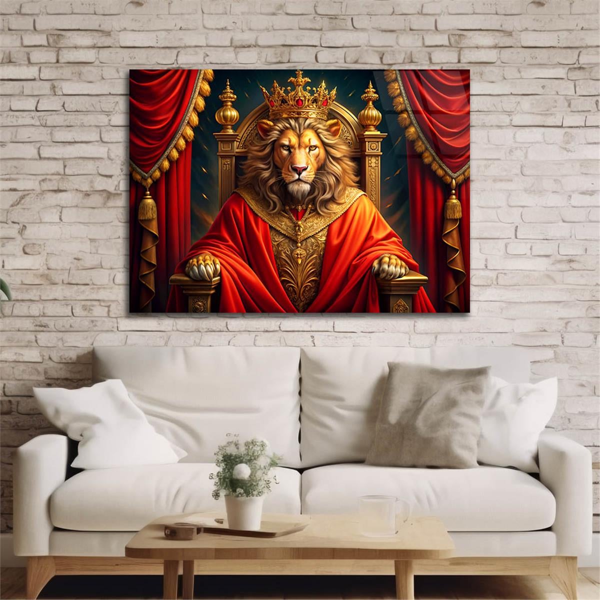 Yatay Doğa Temalı Cam Tablo 509