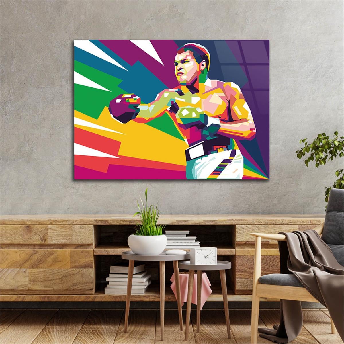 Tempered Glasss Wall Arts Art-Themed