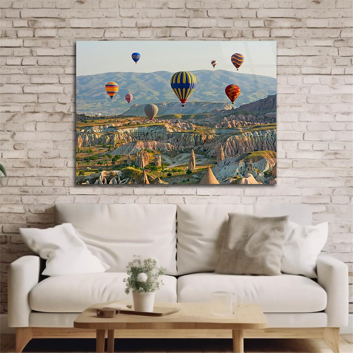 Tempered Glasss Wall Arts Natured-Themed