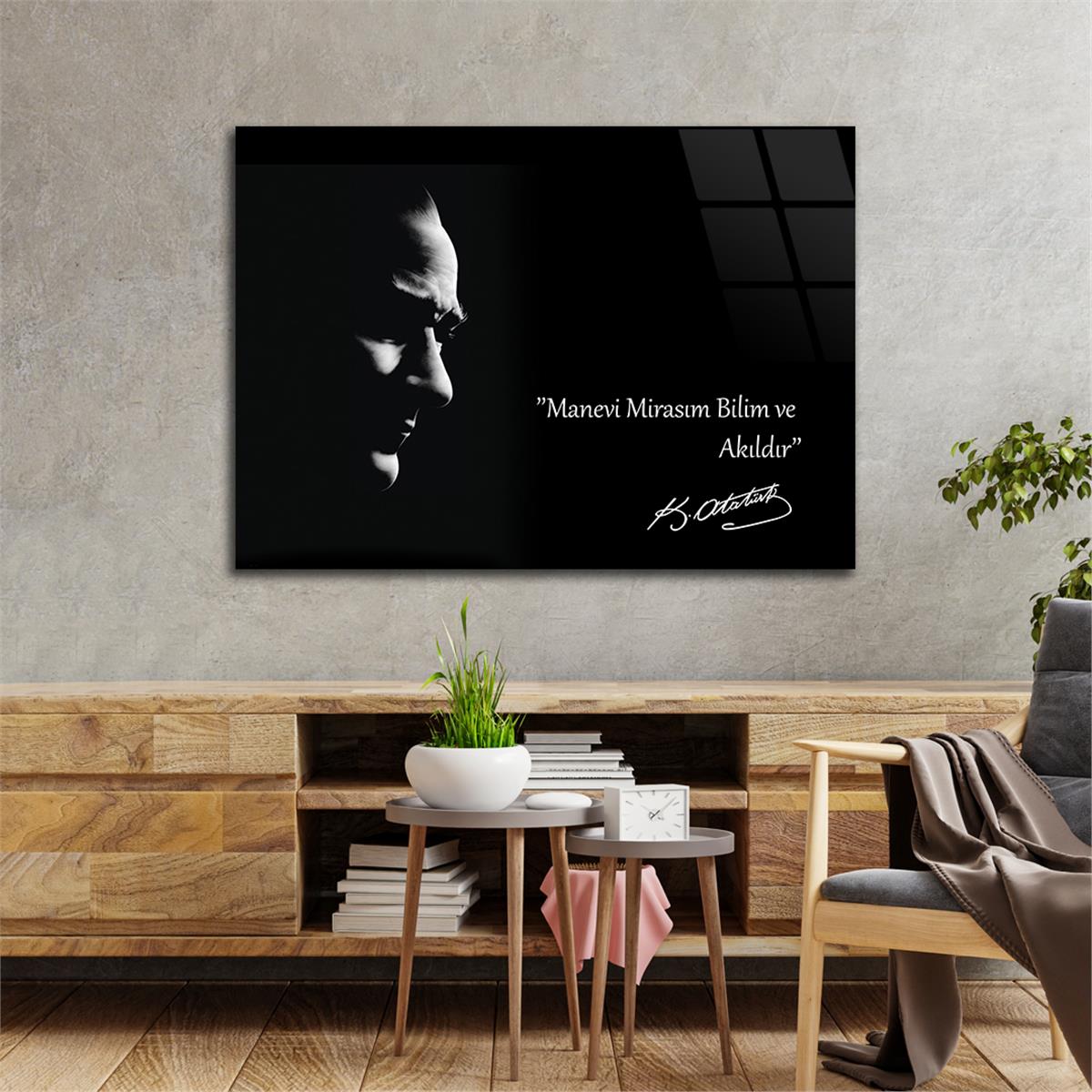 Horizontaal nationaal thema Gehard Glasschilderij 85