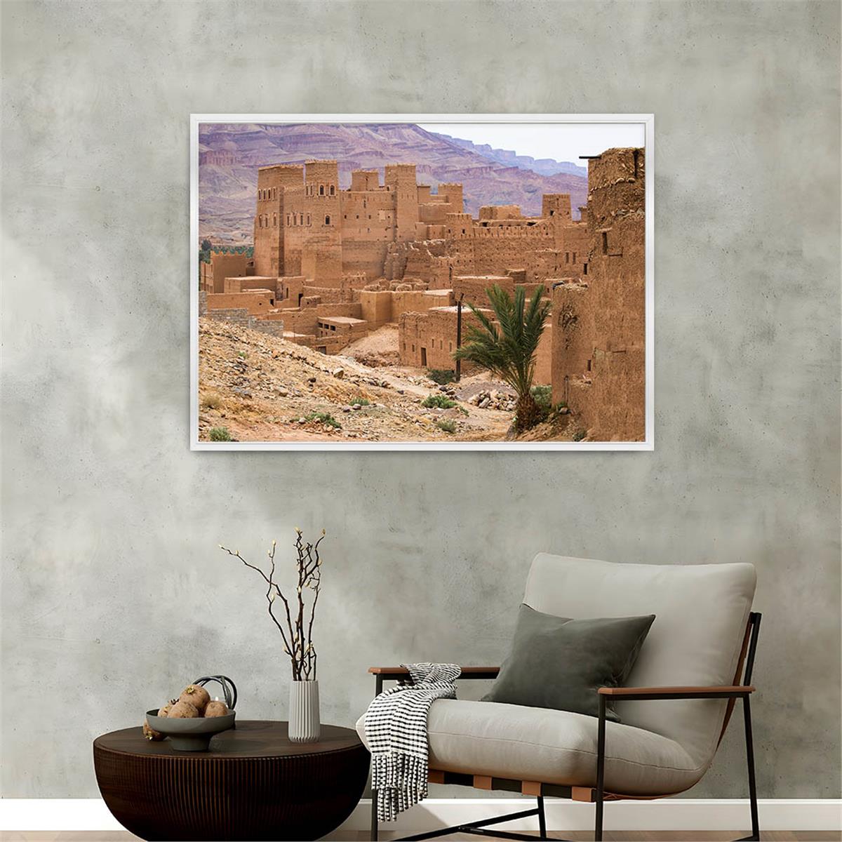 bedrucktes Glas mit Aluminiumrahmen und Natur Themen 