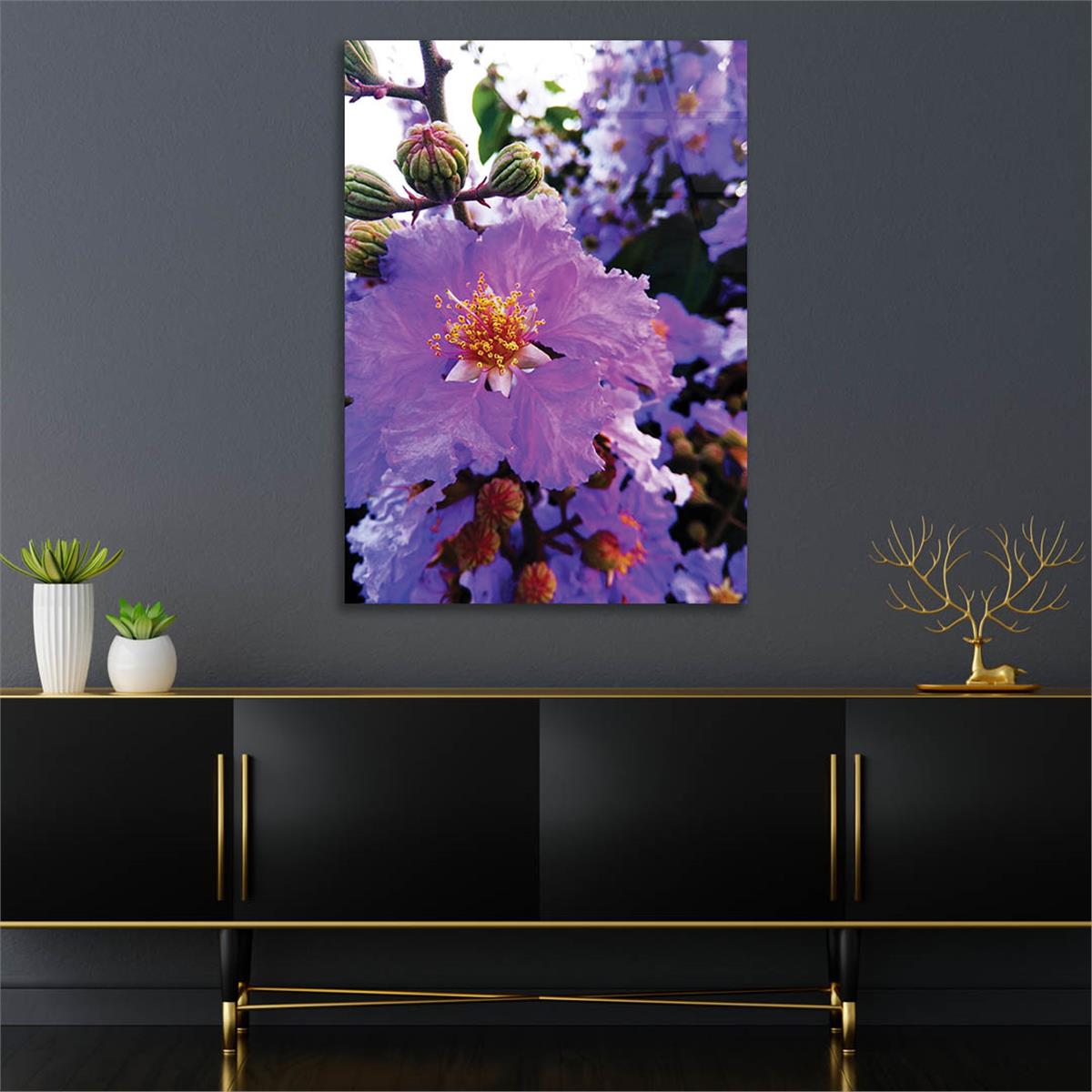 Tempered Glasss Wall Arts Natured-Themed