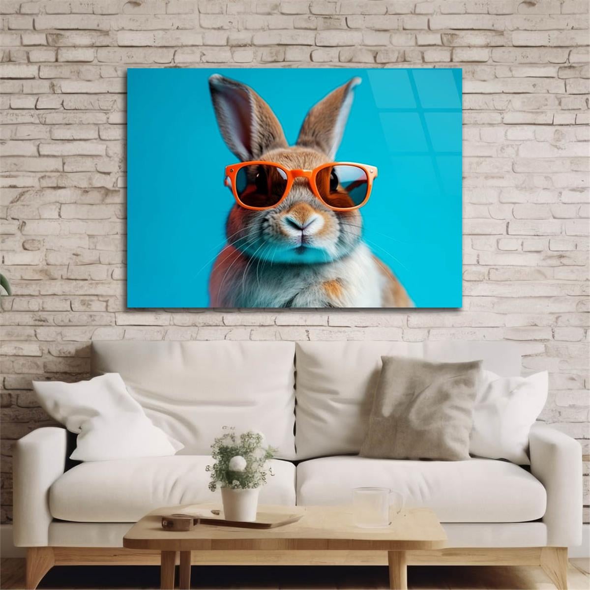 Yatay DoğaTemalı Cam Tablo 401