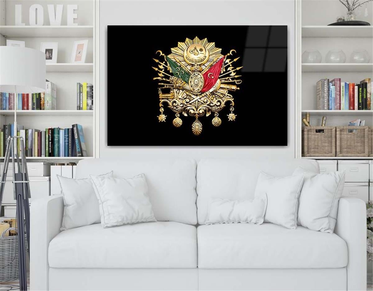 Tempered Glasss Wall Arts National-Themed