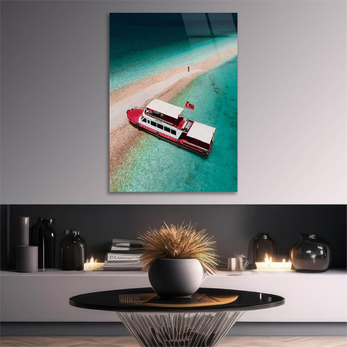 Gehard Glasschilderij Natuur Thema