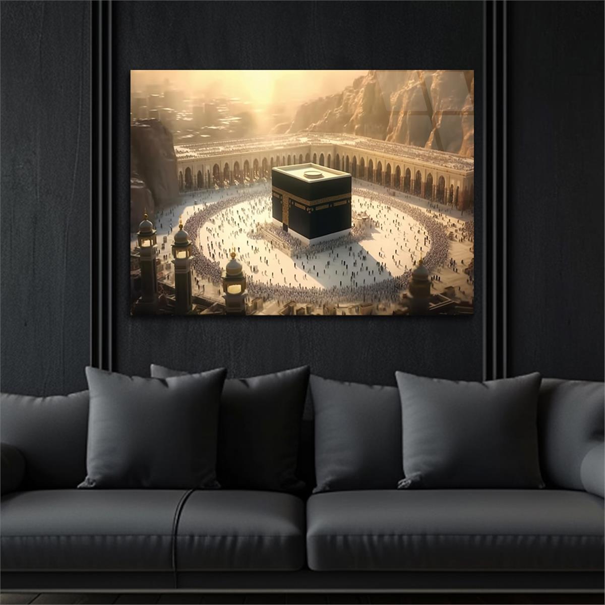 Horizontal Religious-themed Tempered Glass Wall Art 146
