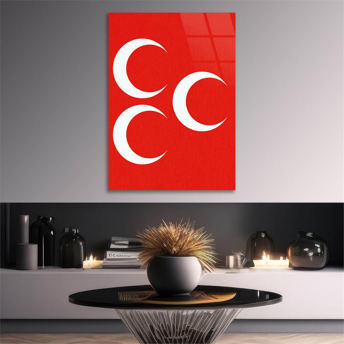 Tempered Glasss Wall Arts National-Themed