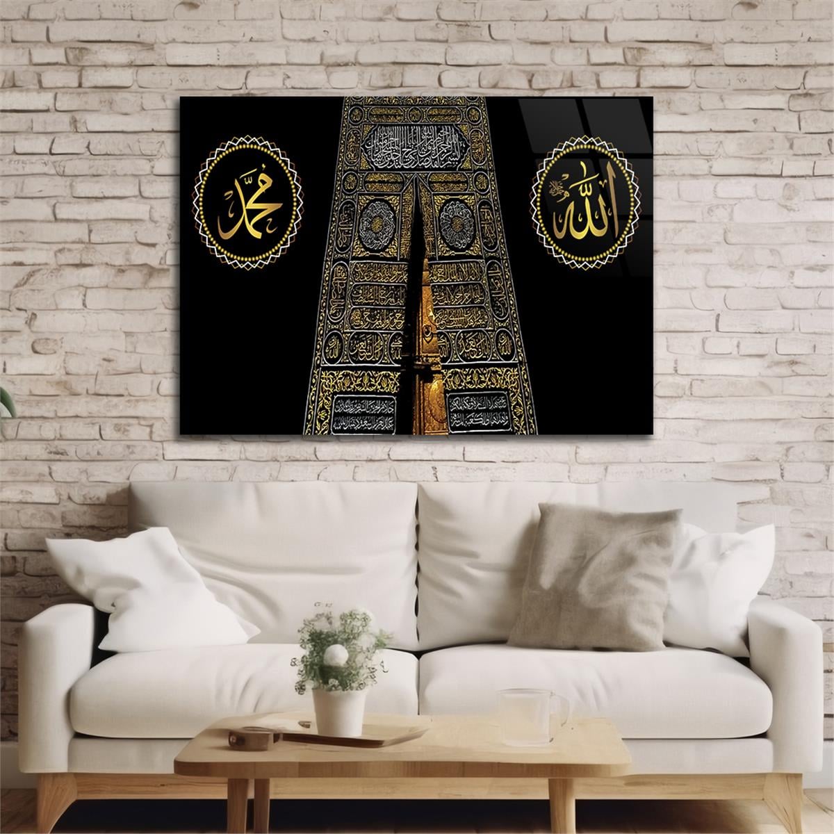 Tempered Glasss Wall Arts Religious-Themed