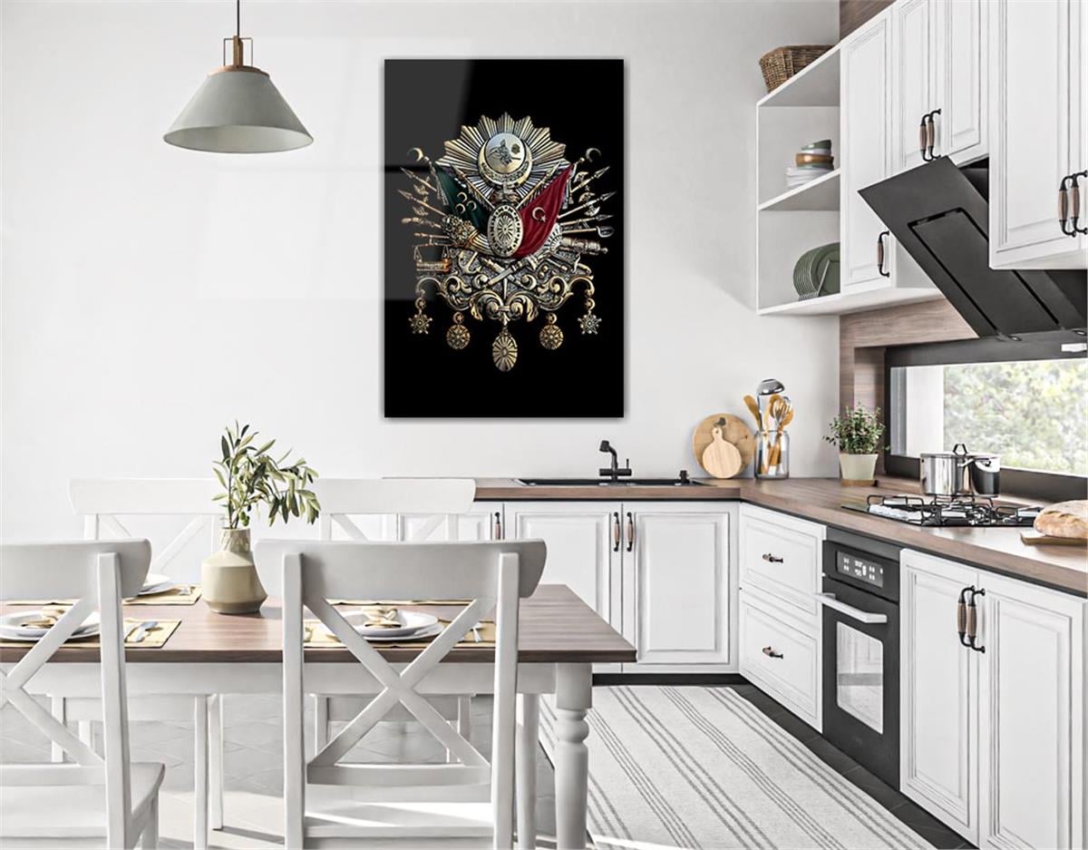 Tempered Glasss Wall Arts National-Themed