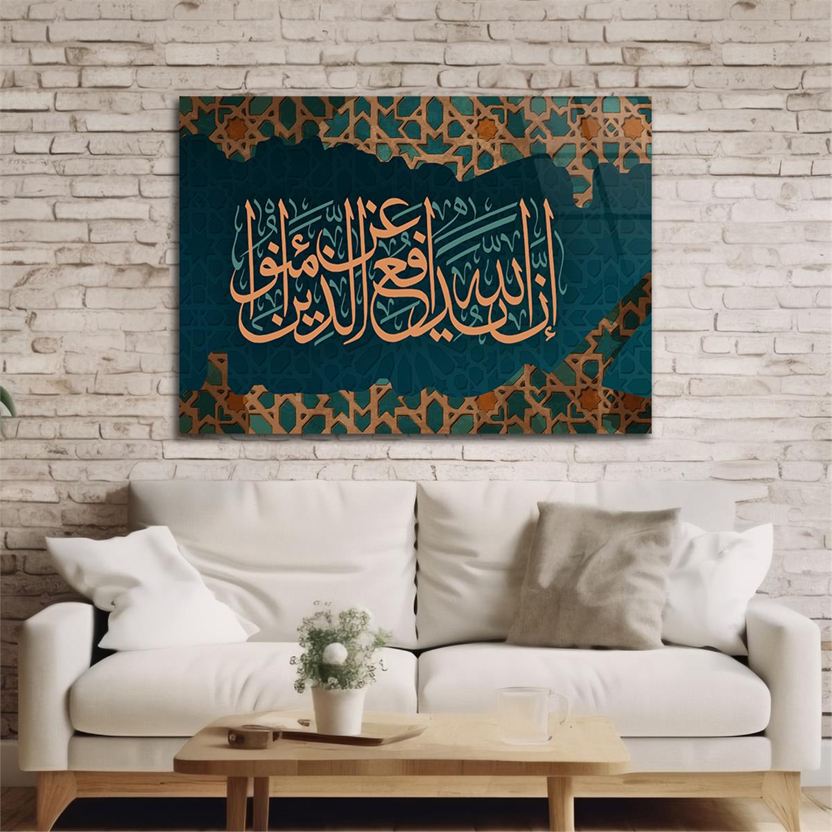 Tempered Glasss Wall Arts Religious-Themed