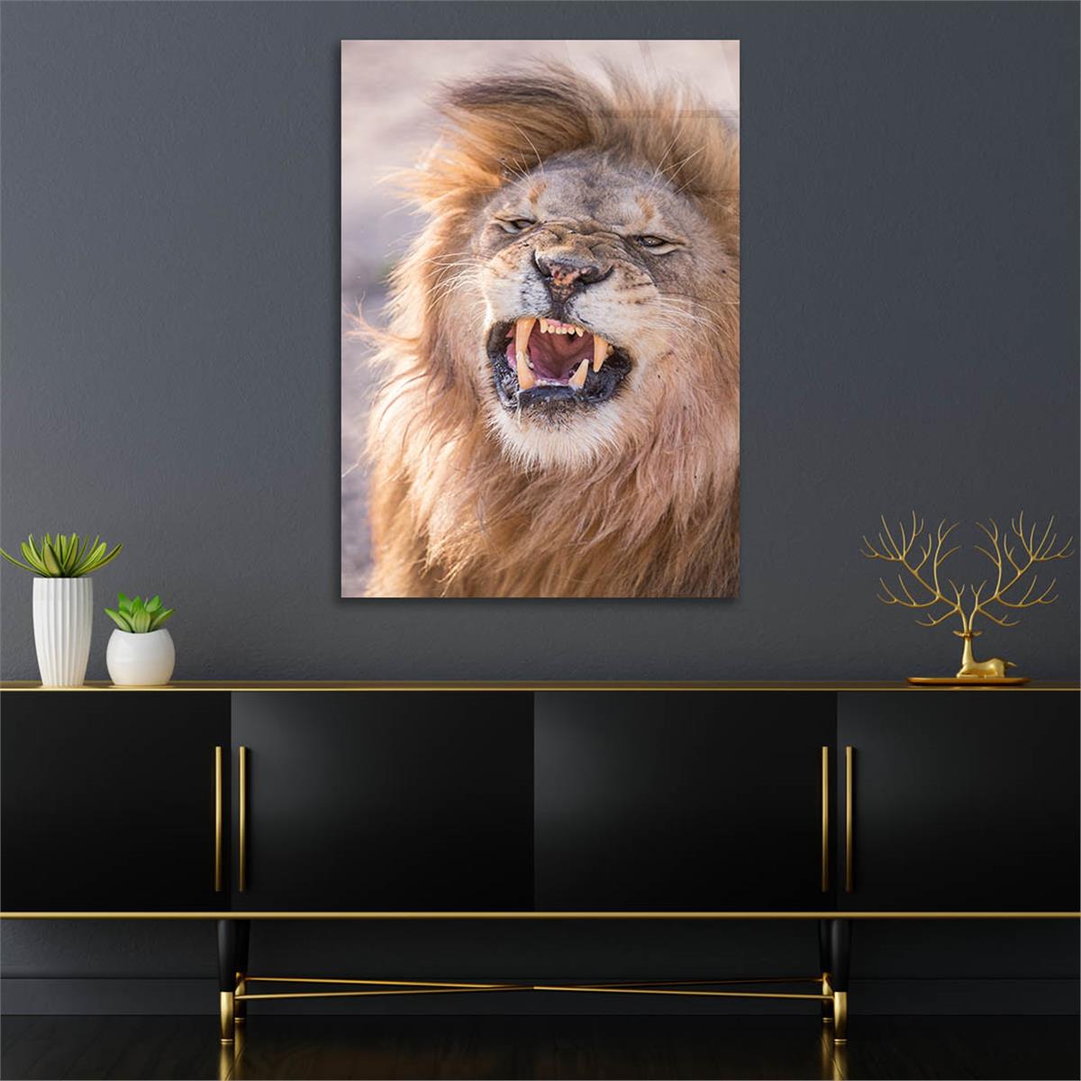 Tempered Glasss Wall Arts Natured-Themed