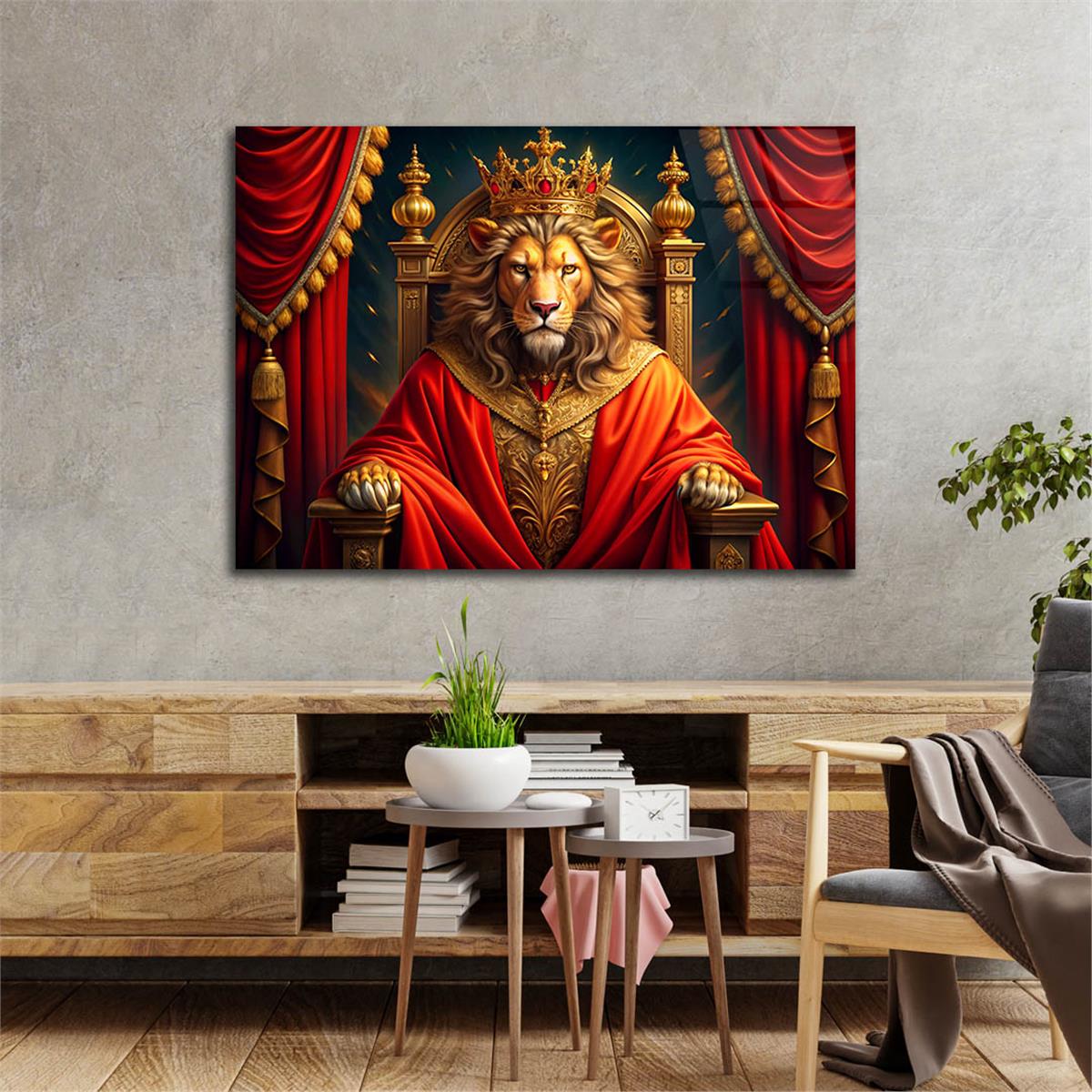 Yatay Doğa Temalı Cam Tablo 509