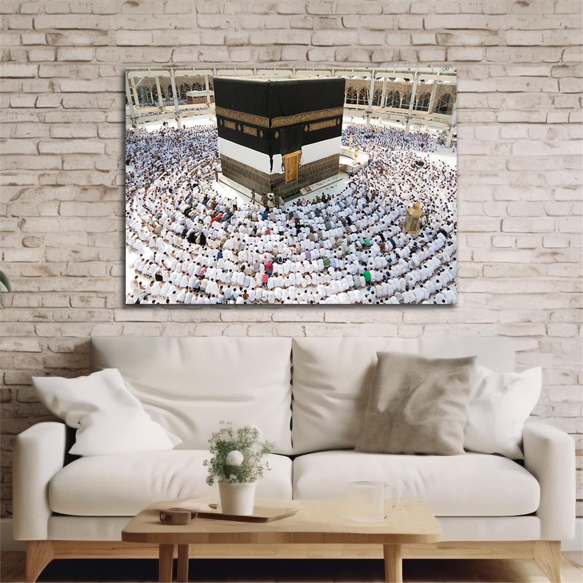 Horizontal Religious-themed Tempered Glass Wall Art 120