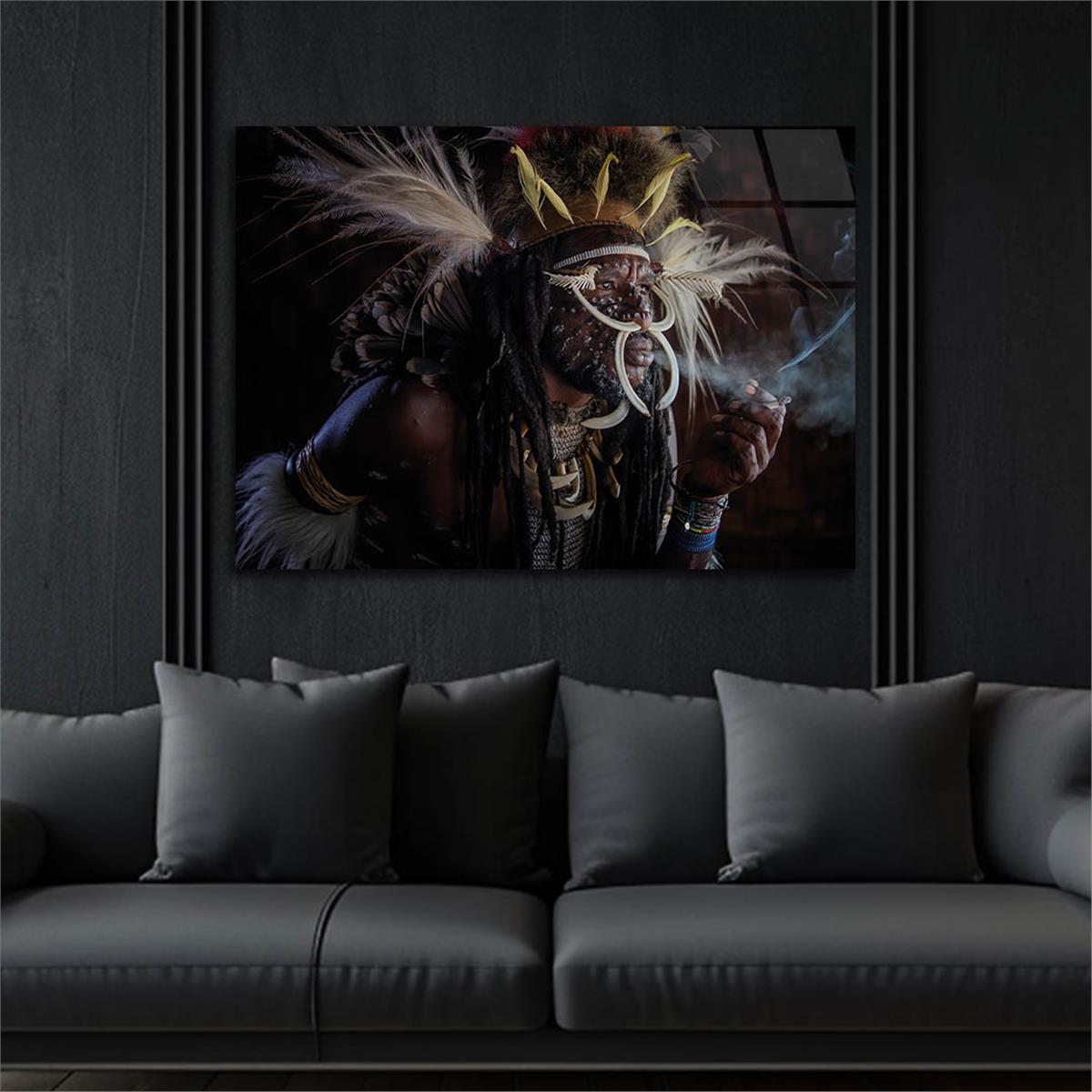 Tempered Glasss Wall Arts Natured-Themed