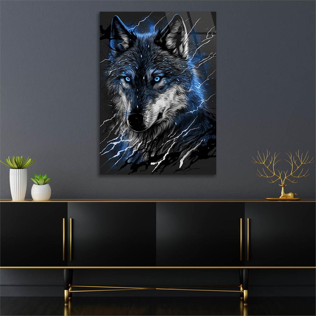 Verticale Gehard Glasschilderij Natuur Thema 193