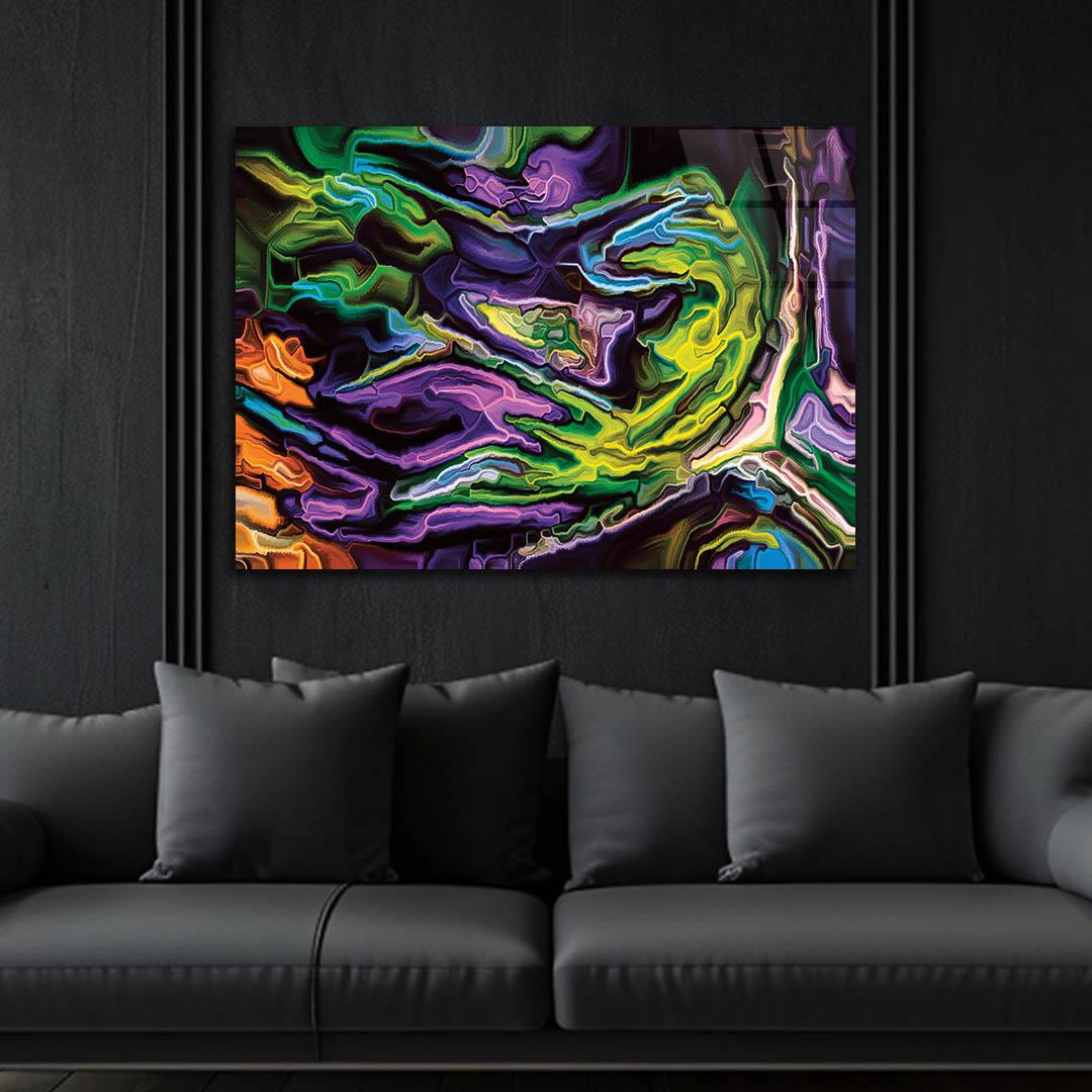 Tempered Glasss Wall Arts Art-Themed