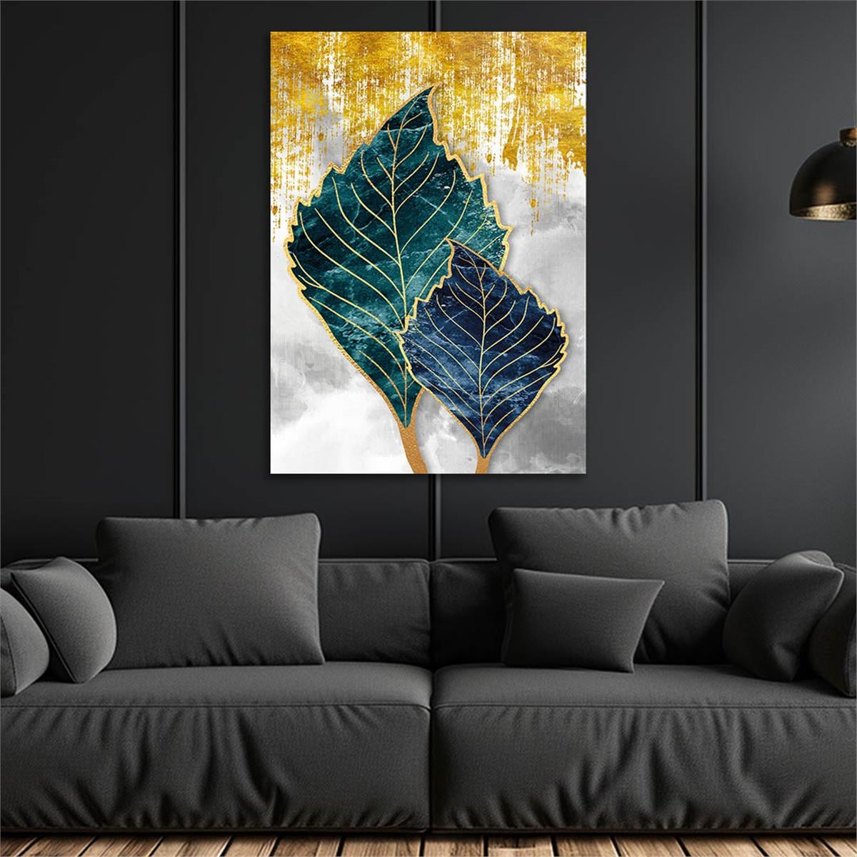 Vertical Tempered Glasss Wall Arts Art-Themed 333
