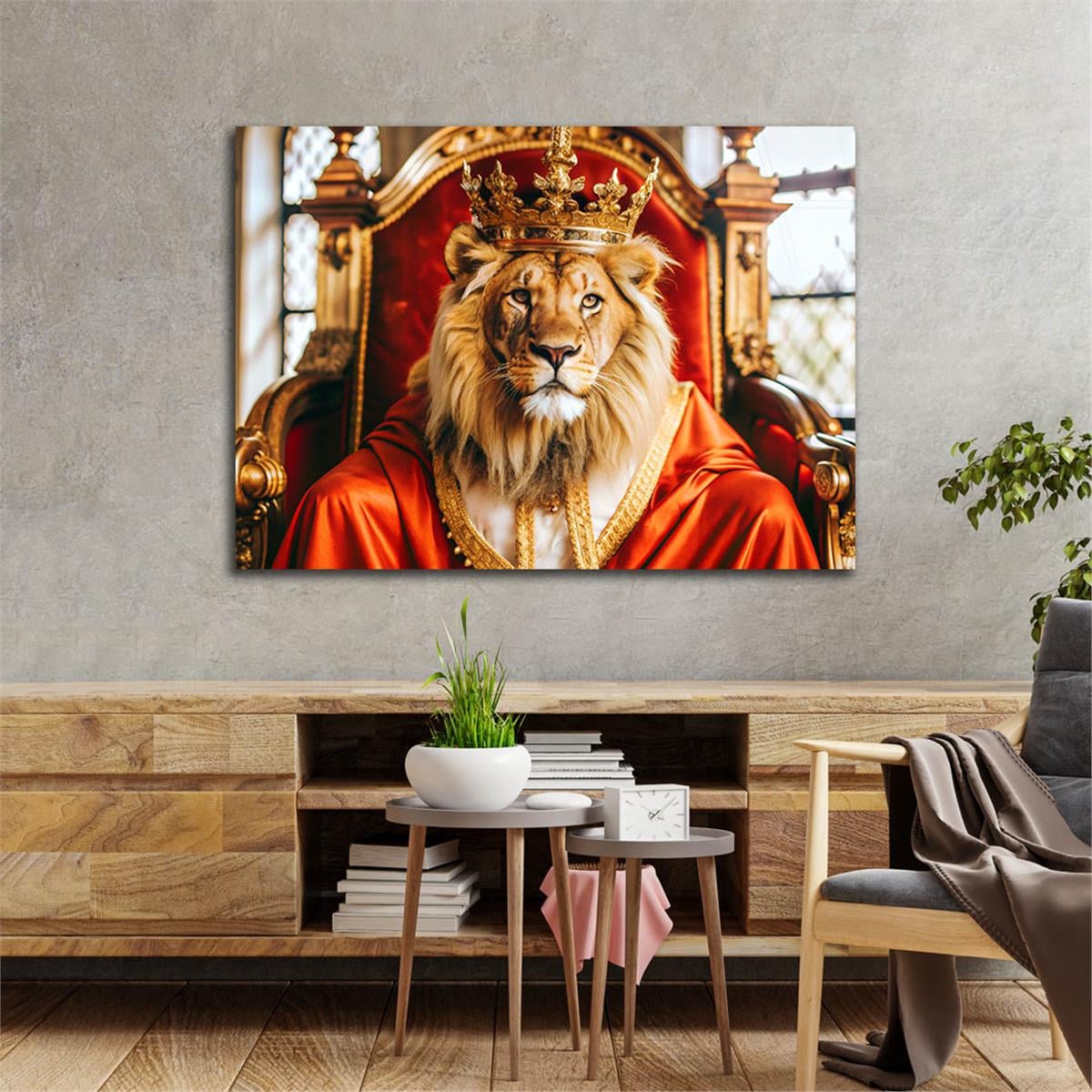 Yatay Doğa Temalı Cam Tablo 485