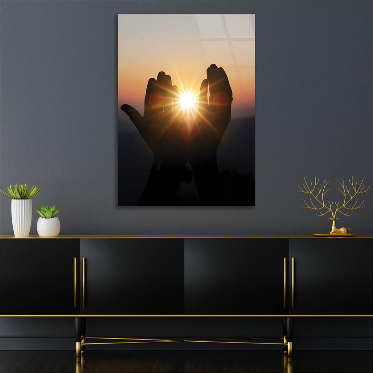 Gehard Glasschilderij Religieus Thema