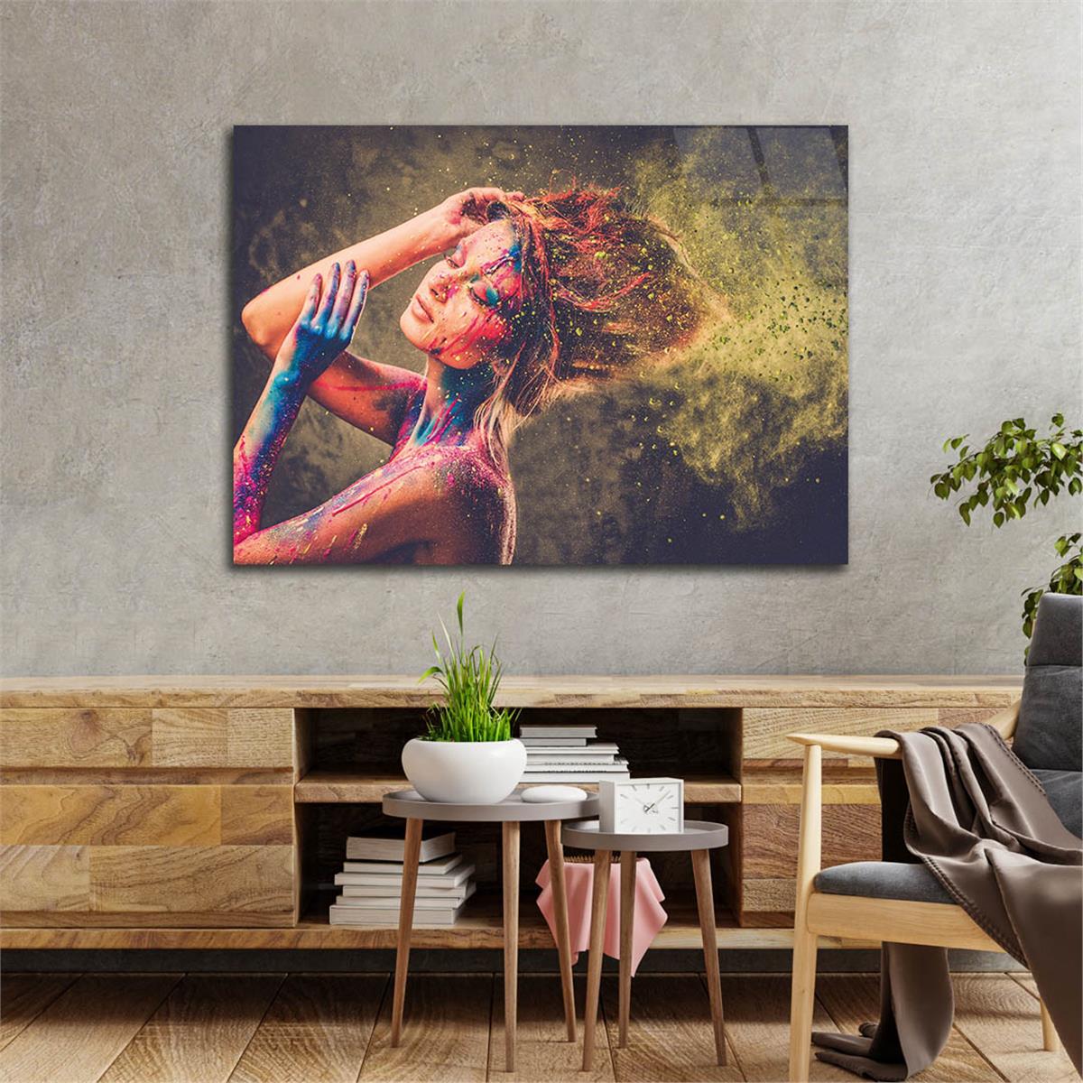 Tempered Glasss Wall Arts Art-Themed