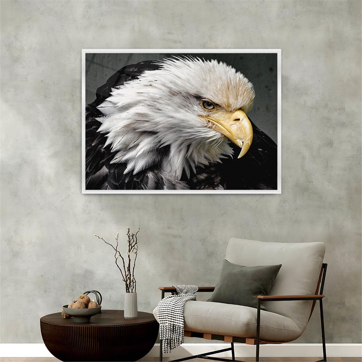 Aluminum-Framed Natured-Themed Tempered Glass Wall Art 142