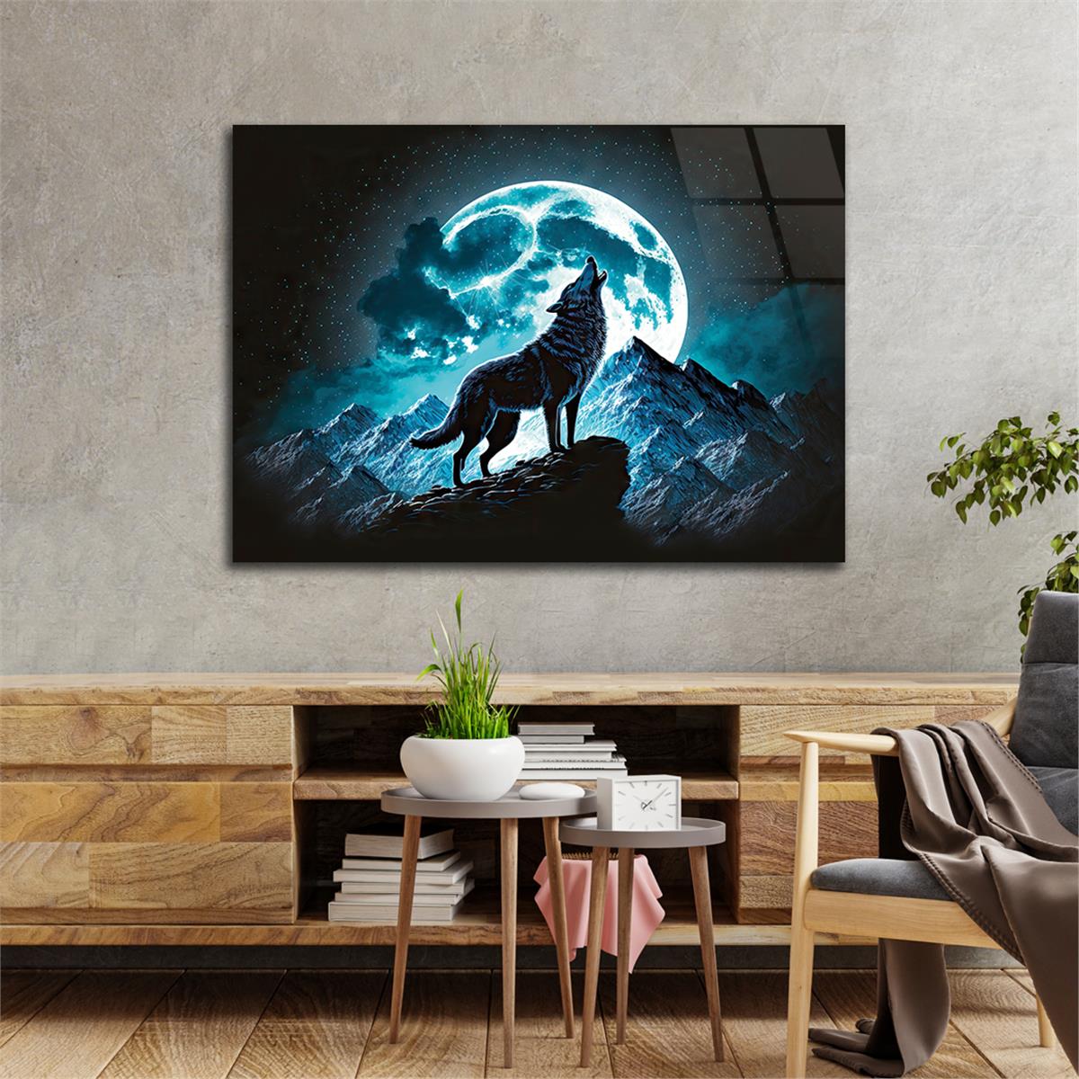 Horizontal National-Themed Tempered Glass Wall Art  34