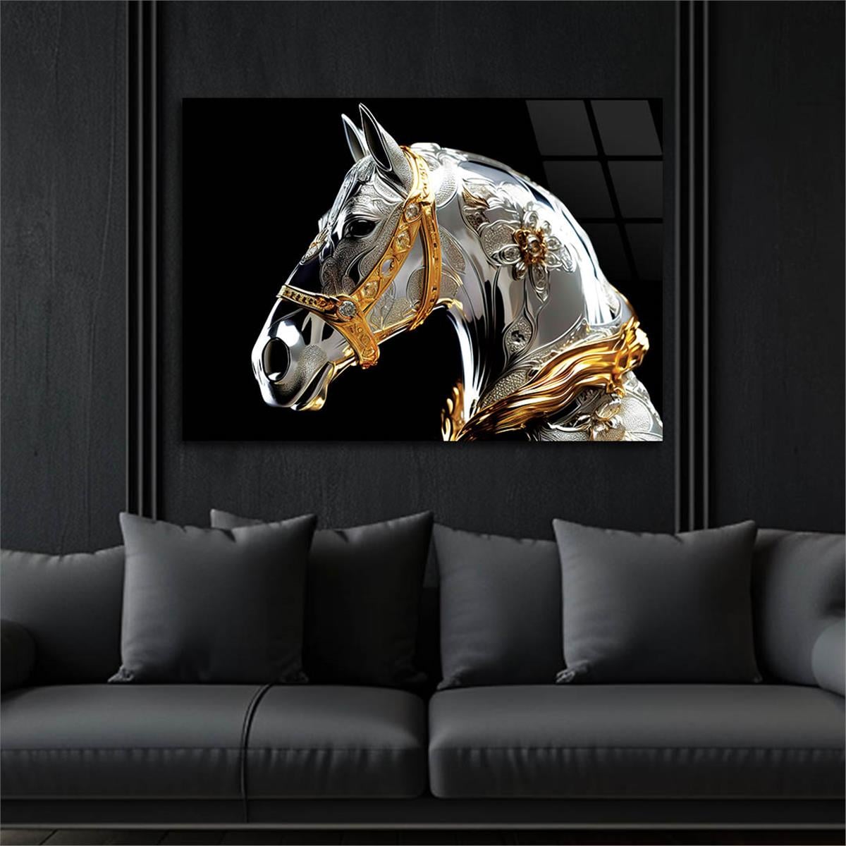 Sanat Temalı Cam Tablo 362