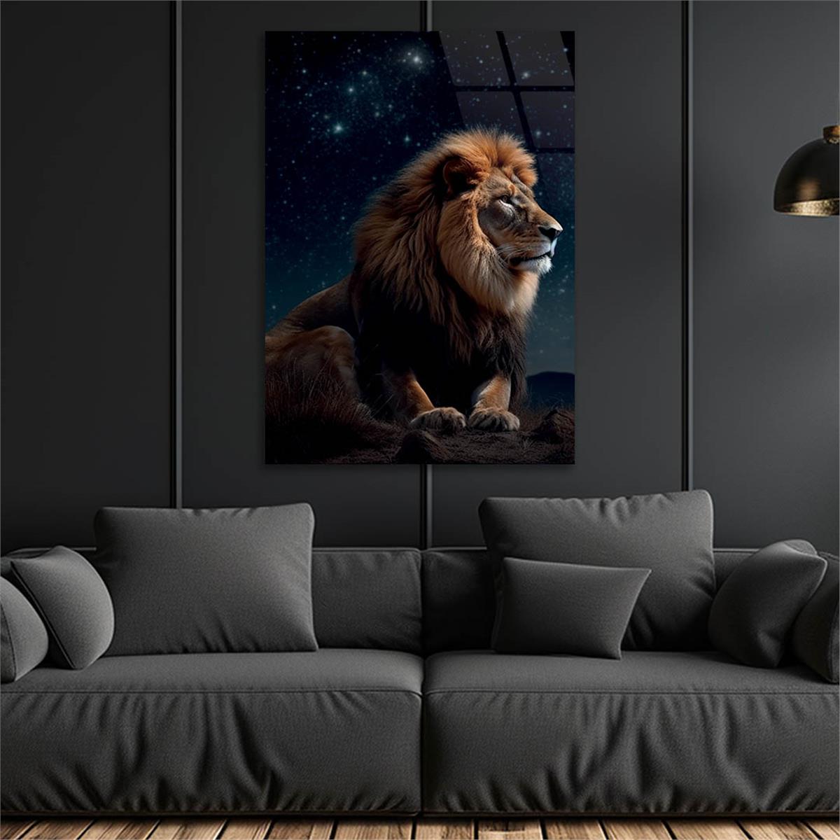 Verticale Gehard Glasschilderij Natuur Thema 186