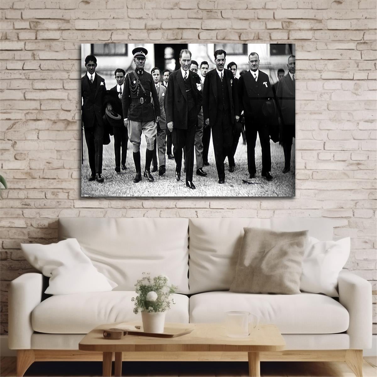 Horizontal National-Themed Tempered Glass Wall Art 62