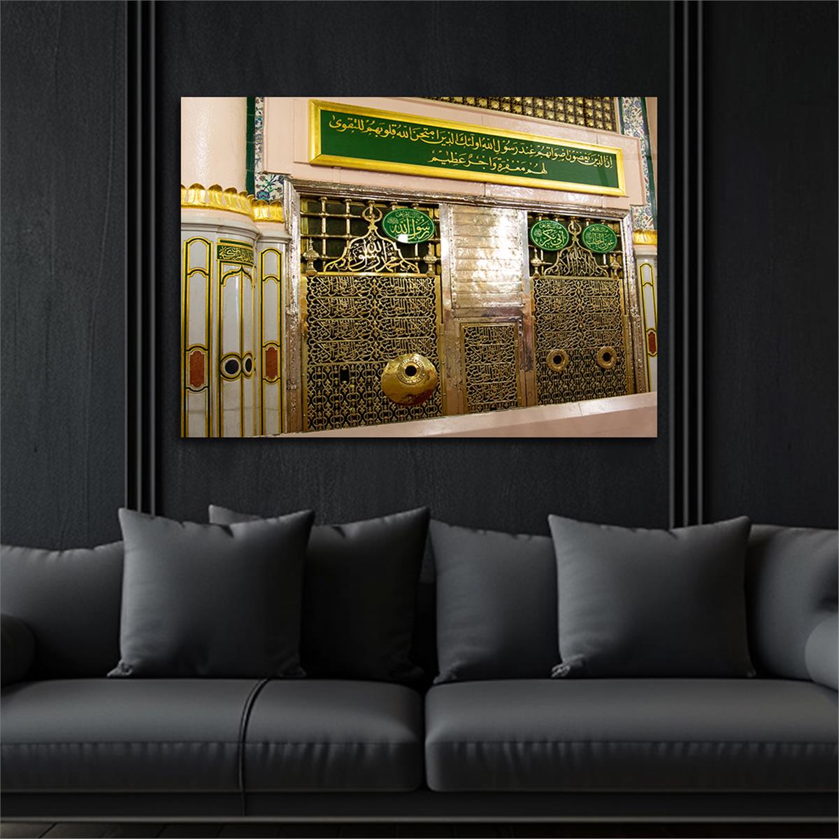 Tempered Glasss Wall Arts Religious-Themed