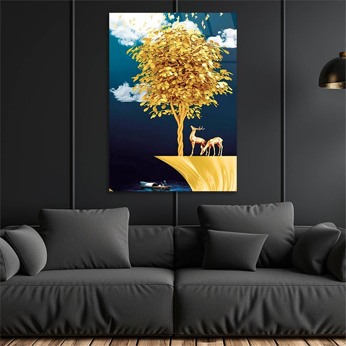 Tempered Glasss Wall Arts Art-Themed