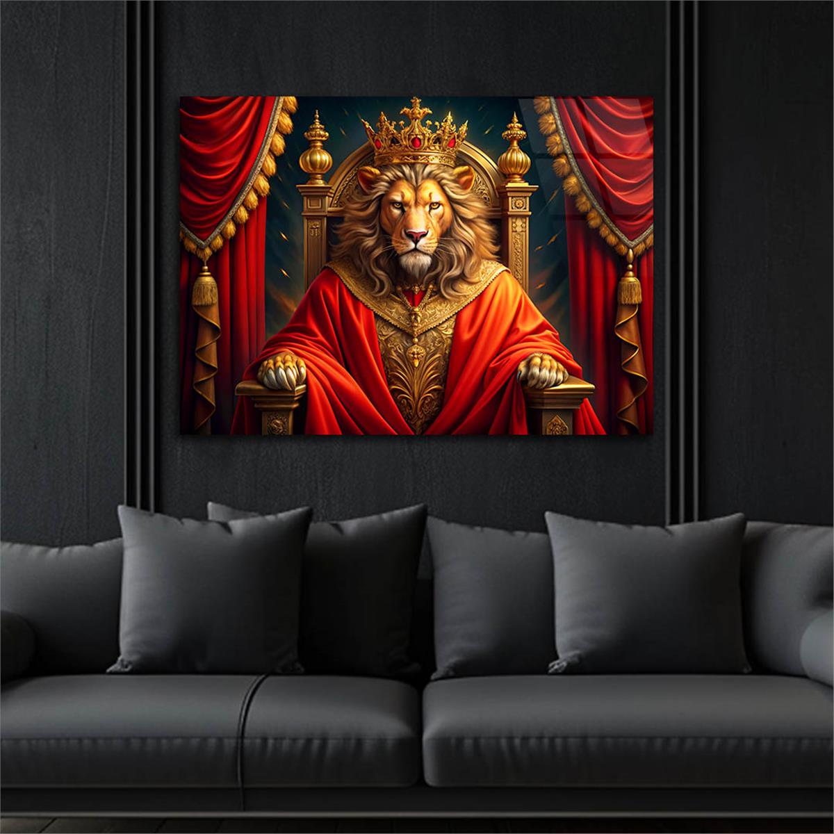 Yatay Doğa Temalı Cam Tablo 509