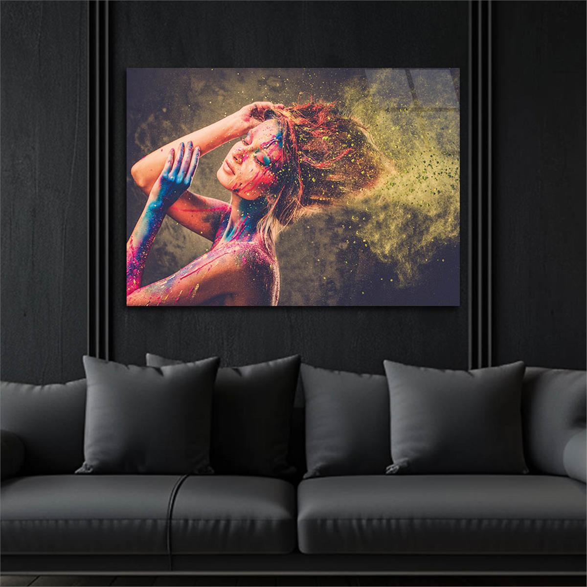 Tempered Glasss Wall Arts Art-Themed