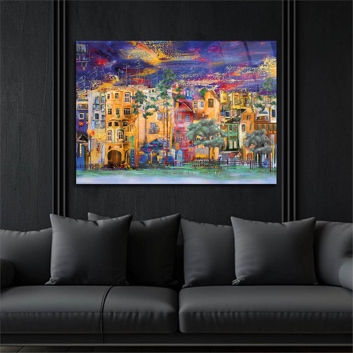 Tempered Glasss Wall Arts Art-Themed