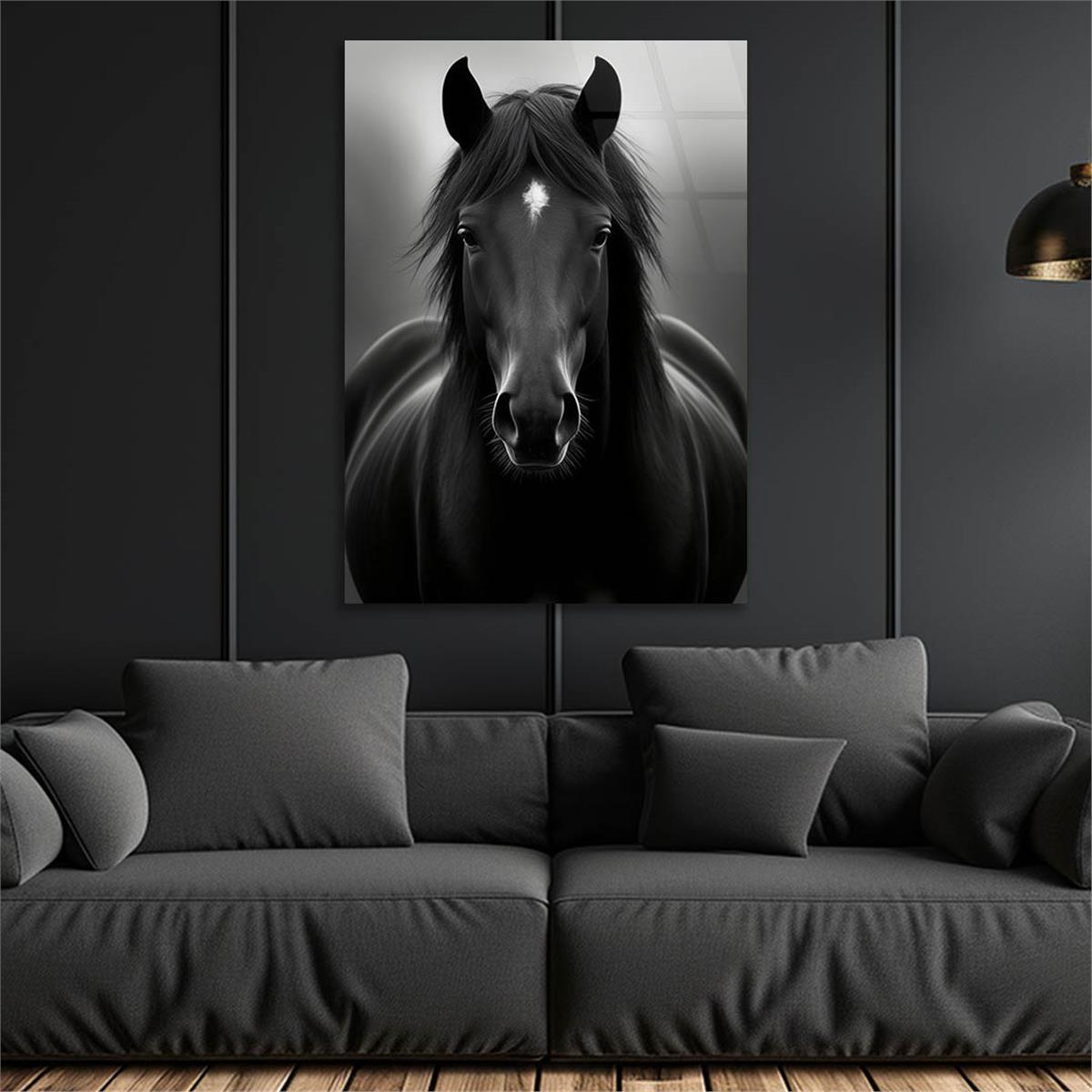 Dikey Doğa Temalı Cam Tablo 386